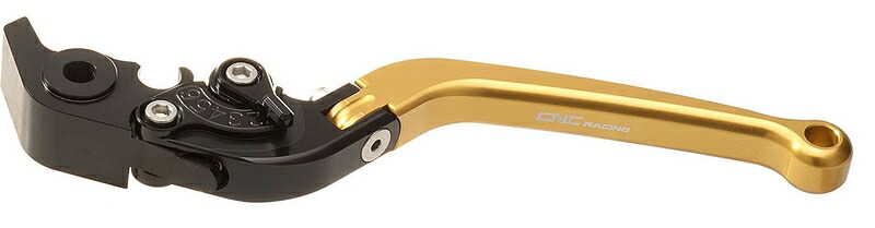 CNC Racing / シーエヌシーレーシング クラッチレバー - ロングホールディングモデル 180 Mm ゴールド | LCF22G|ワンダーテック