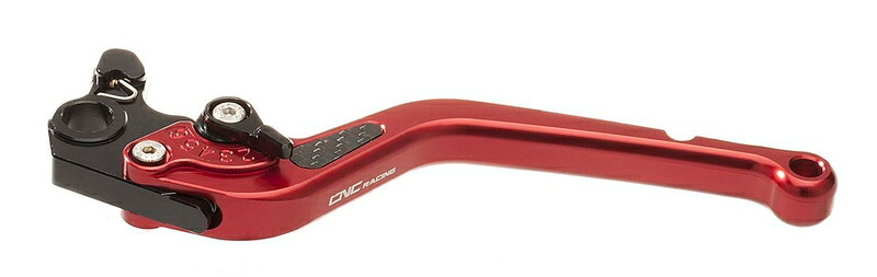 CNC Racing / シーエヌシーレーシング クラッチレバー - ロング 180 mm レッド | LCL39R|ワンダーテック