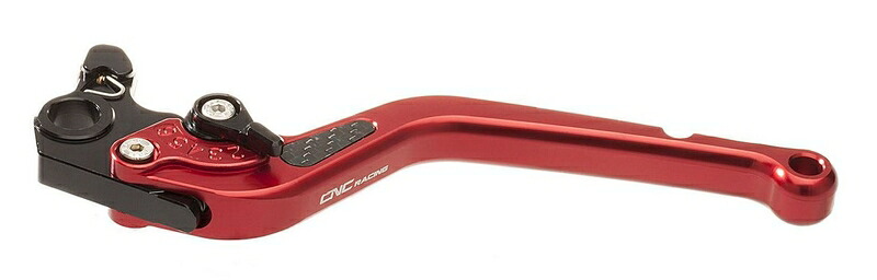 CNC Racing / シーエヌシーレーシング クラッチレバー - ロング 180 mm レッド | LCL42R|ワンダーテック