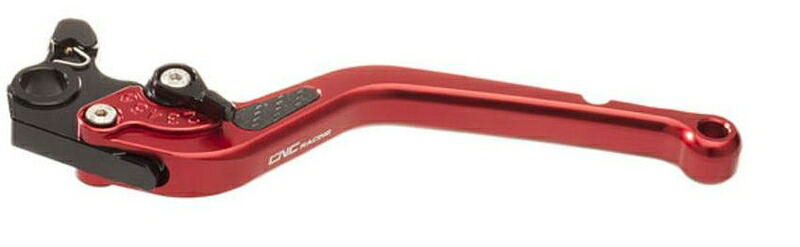 CNC Racing / シーエヌシーレーシング クラッチレバー - ロング 180 mm レッド | LCL43R