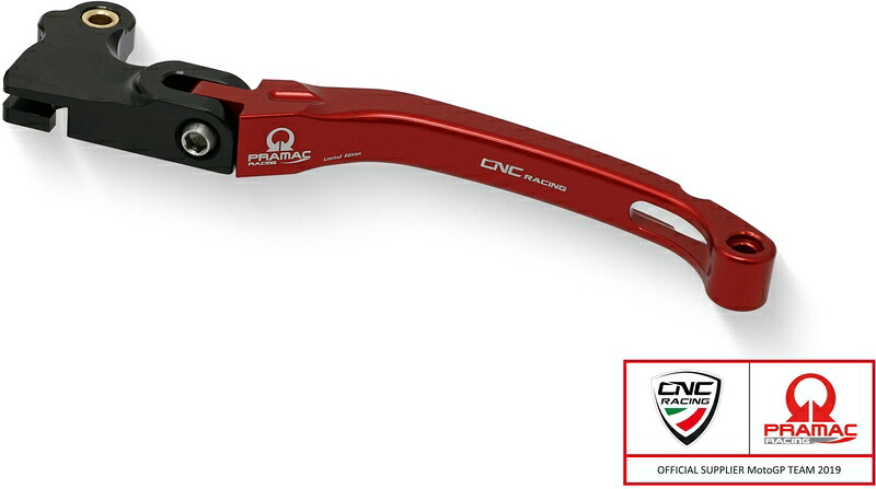 CNC Racing / シーエヌシーレーシング Clutch lever Race - folding Pramac Racing リミテッドエディション レッド | LCR33RPR｜ワンダーテック
