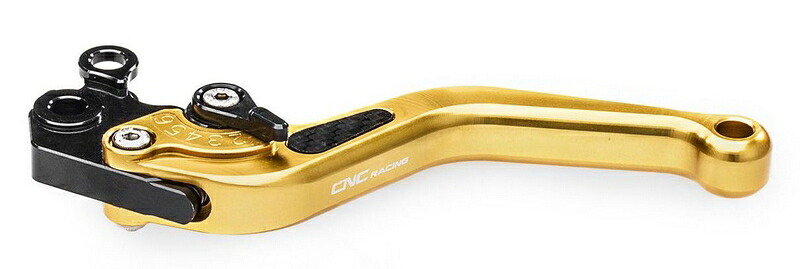 CNC Racing / シーエヌシーレーシング クラッチレバー - ショートモデル 150 Mm ゴールド | LCS02G｜ワンダーテック