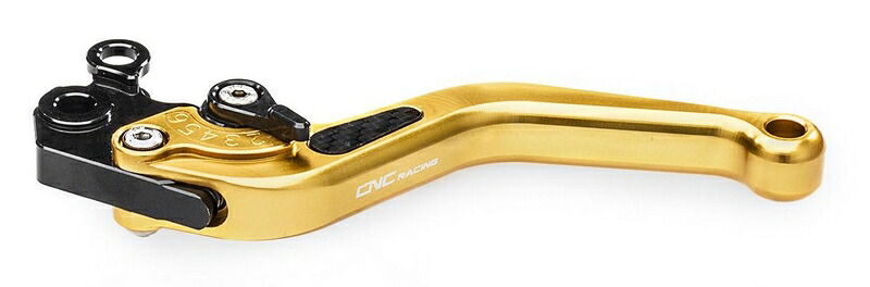 CNC Racing / シーエヌシーレーシング クラッチレバー - ショートモデル 150 Mm ゴールド | LCS09G｜ワンダーテック