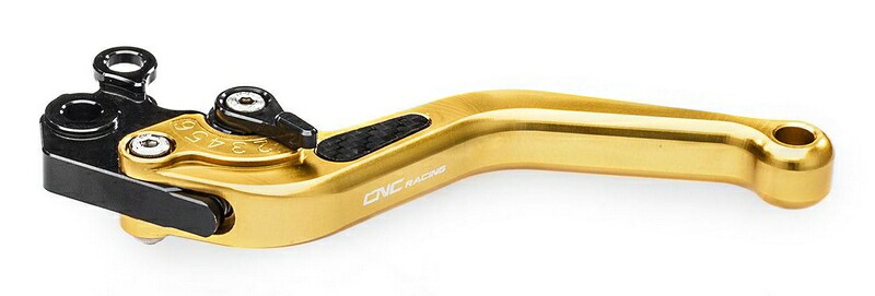CNC Racing / シーエヌシーレーシング クラッチレバー - ショートモデル 150 Mm ゴールド | LCS10G｜ワンダーテック