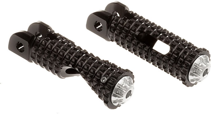 CNC Racing / シーエヌシーレーシング Footpegs For Stock Passenger Rear Sets Ducati（ドゥカティ） Mv Agusta ブラック | PC111B 18,105円