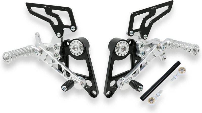 CNC Racing / シーエヌシーレーシング Adjustable rear sets Ducati Monster 696 796 1100 | PE100S