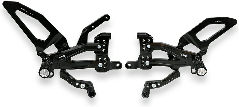 CNC Racing / シーエヌシーレーシング Adjustable rear sets RPS Ducati Panigale V4 シリーズ for V4 V4 S and V4 Speciale | PE406B