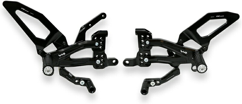 CNC Racing / シーエヌシーレーシング Adjustable rear sets RPS Ducati Panigale V4 シリーズ for V4 V4 S and V4 Speciale - EASY | PE407B