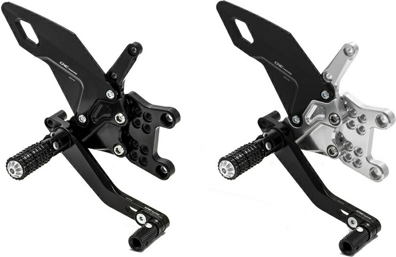 CNC Racing / シーエヌシーレーシング REAR SETS ADJUSTABLE FOR APRILIA RSV4 - TUONO | PE500B