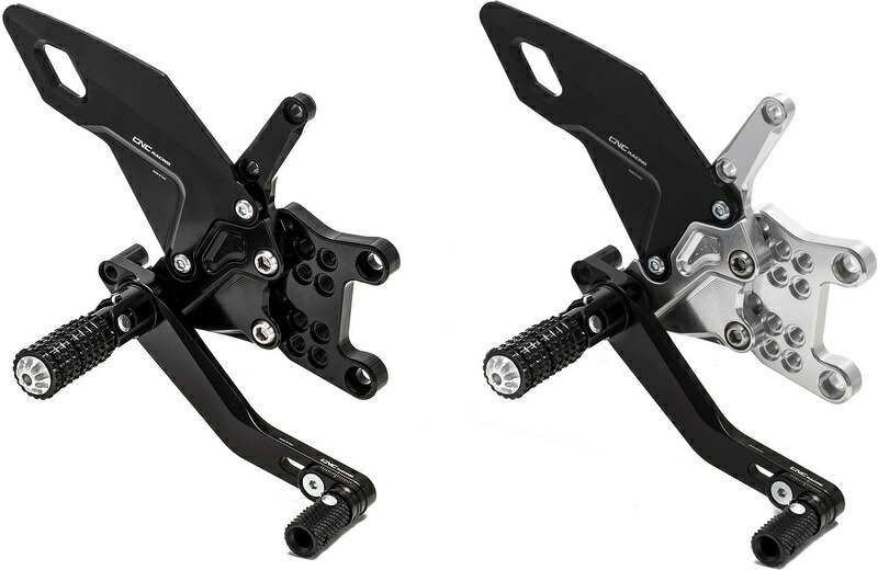 CNC Racing / シーエヌシーレーシング REAR SETS ADJUSTABLE FOR APRILIA RSV4 - TUONO | PE501BS