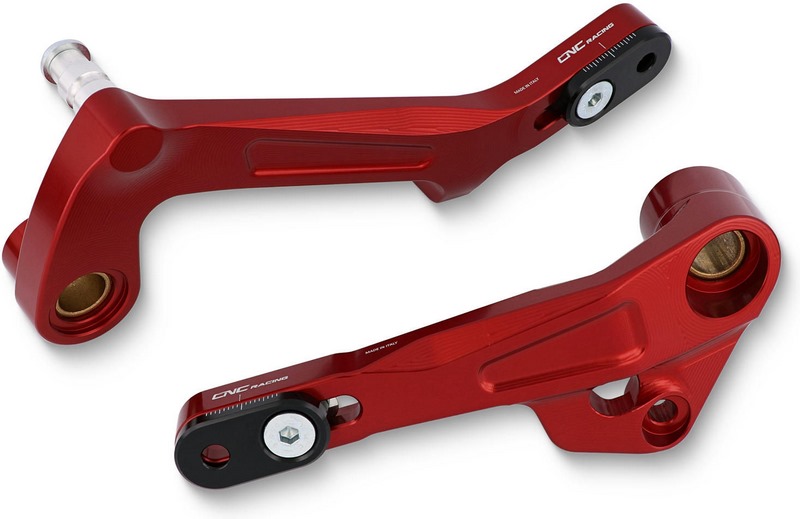 CNC Racing / シーエヌシーレーシング Gear/Rear brake levers kit Ducati Multistrada（ムルティストラーダ） - SLIDE | PEC02R｜ワンダーテック
