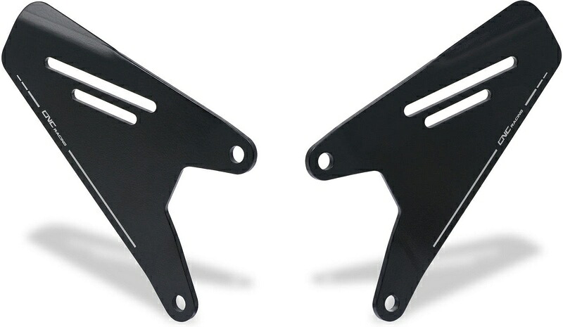 CNC Racing / シーエヌシーレーシング Heel-guard kit for rearsets Ducati Hypermotard 950 ブラック | PES04B