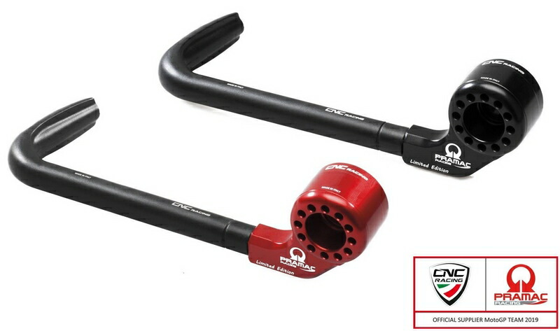 CNC Racing / シーエヌシーレーシング クラッチガード Race - クラッチ レバー protection PRAMAC RACING Lim. Ed. レッド | PL200RPR