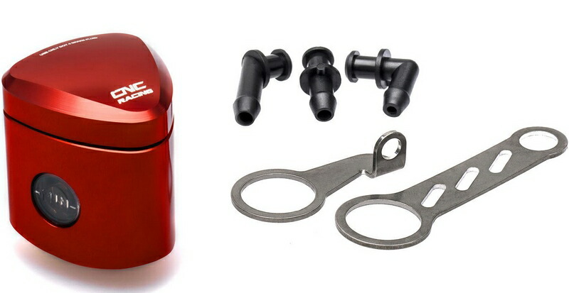 CNC Racing / シーエヌシーレーシング フルードリザーバーリアブレーキ / クラッチ 12 Ml Rebel レッド | SE500R｜ワンダーテック 23,998円