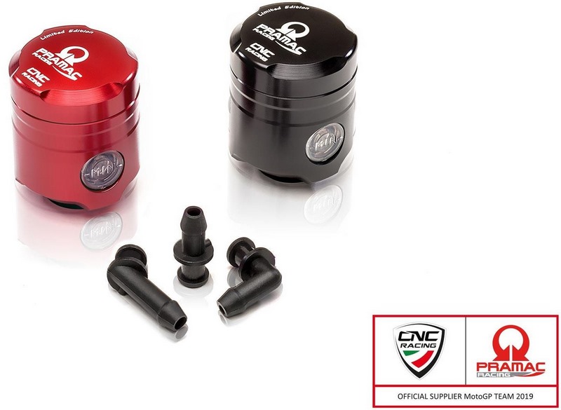 CNC Racing / シーエヌシーレーシング Fluid oil reservoir brake-クラッチ 12 ml MONOCHROME included three outflow Pramac Racing リミテッドエディション ブラック | SE700BPR
