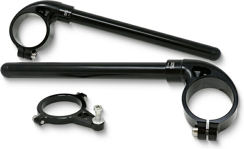 CNC Racing / シーエヌシーレーシング Clip-ons O 53 mm Ducati Panigale V4 ブラック | SM353B