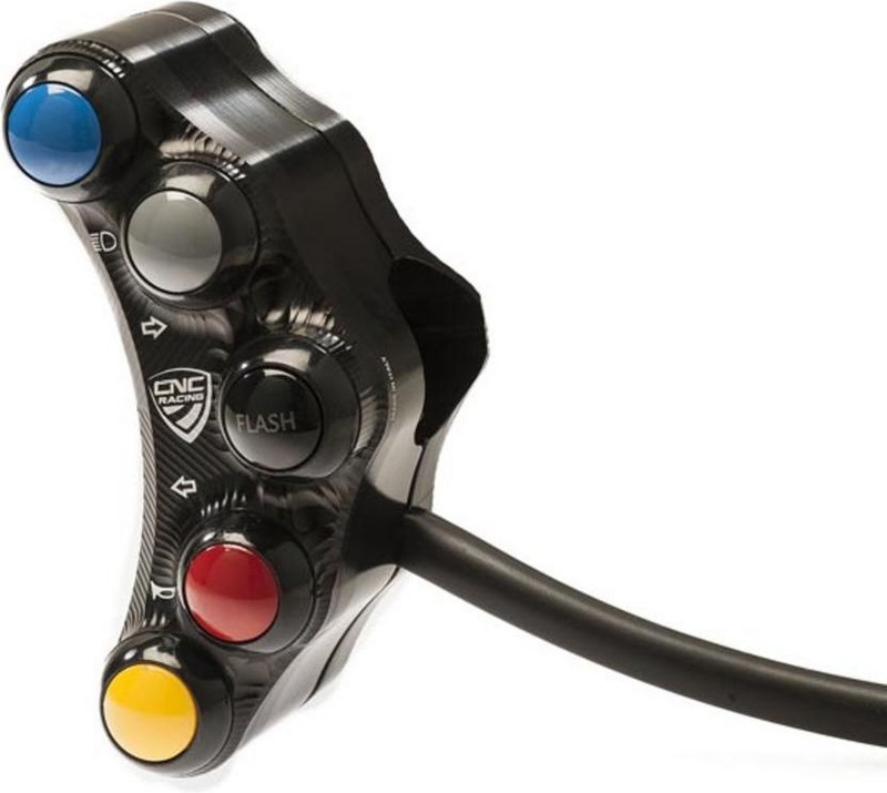 CNC Racing / シーエヌシーレーシング ハンドルバー 左側スイッチ - Street ストリート | SWD08B
