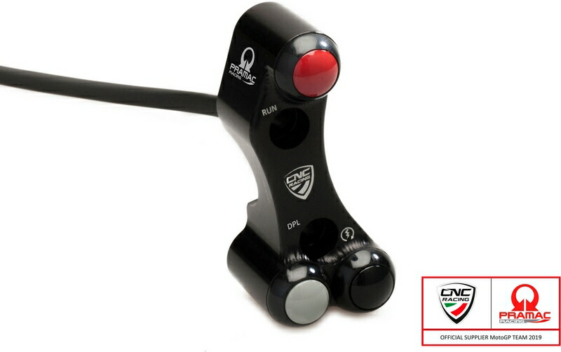 CNC Racing / シーエヌシーレーシング ハンドルバー右側 スイッチ - OEM + RCS Brembo ブレーキマスターシリンダー - Pramac Racing limited Edit | SWD14BPR