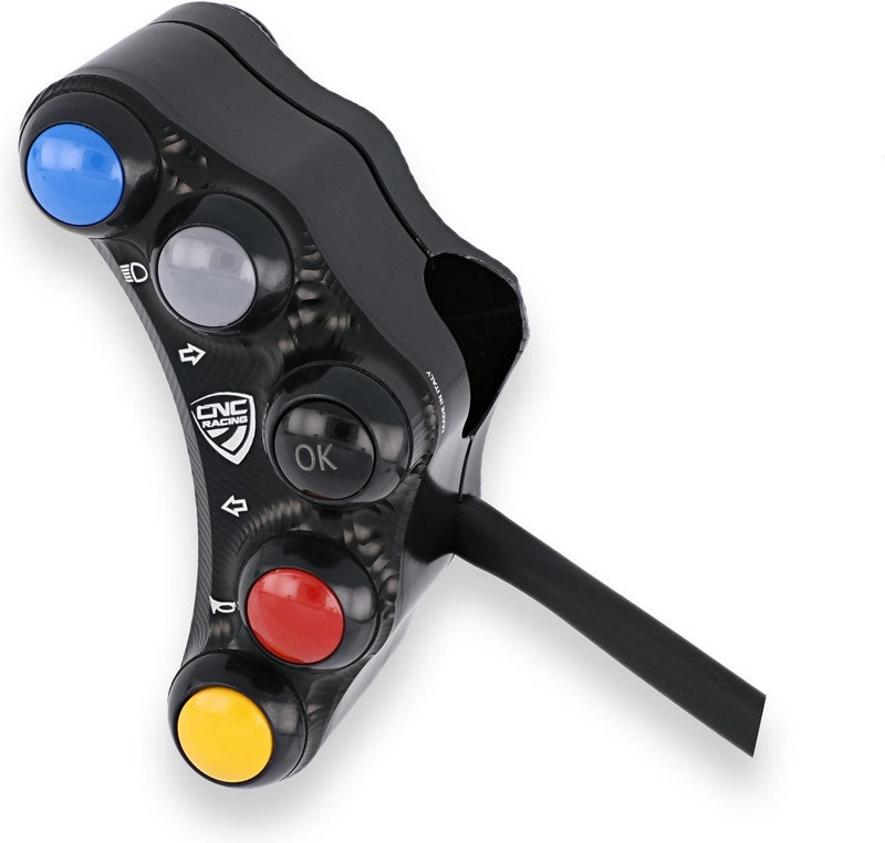 CNC Racing / シーエヌシーレーシング Left ハンドルバー switch - Street use ブラック | SWM09B