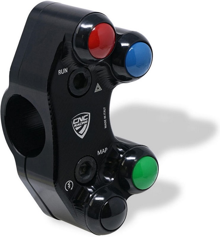 CNC Racing / シーエヌシーレーシング 右側 ハンドルバー switch - Street use ブラック | SWM10B｜ワンダーテック