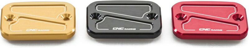 CNC Racing / シーエヌシーレーシング フロントブレーキ　フルードリザーバーキャップ レッド | TF441R｜ワンダーテック