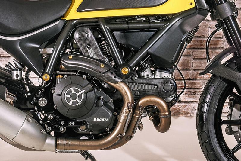 CNC Racing / シーエヌシーレーシング ベルトカバー Ducati - マットカーボン | ZA984Y|ワンダーテック