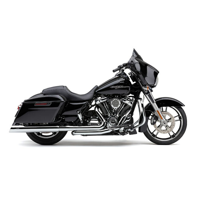 COBRA- True Dual head pipes. Chrome | 576243