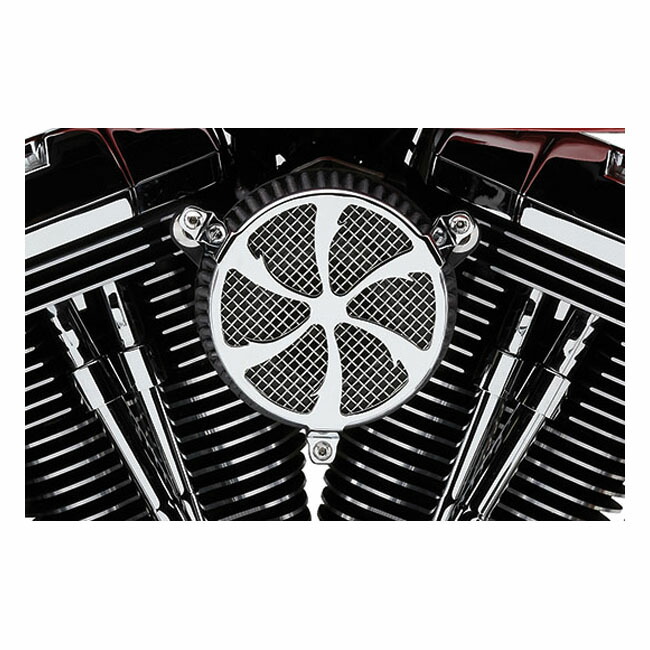 COBRA- naked air cleaner kit. Swept- chrome | 915943