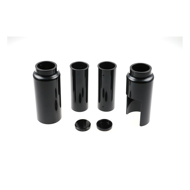 CULT-WERK- 6-piece fork tube cover kit. Gloss black | 586252 53,940円
