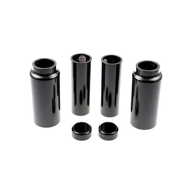 CULT-WERK- 6-piece fork tube cover kit. Gloss black | 599101|ワンダーテック