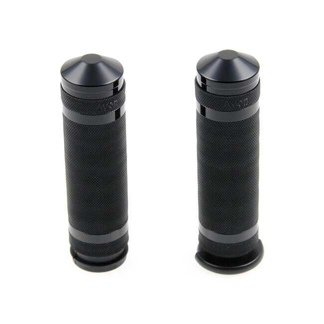 CULT-WERK- 1" / 25.4mm Grooved handlebar grips. Black | 921683｜ワンダーテック