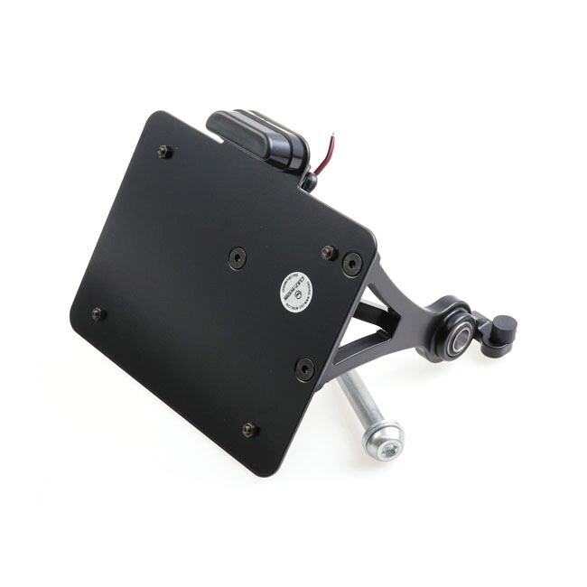 CULT-WERK- side mount license plate bracket- black. Switzerl | 964377