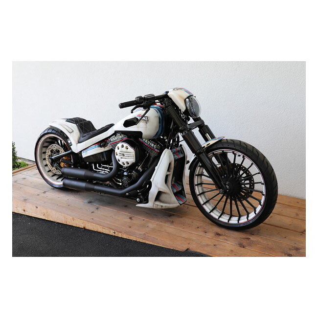 CULT-WERK- radiator cover 'Racing'. Gloss black | 965268