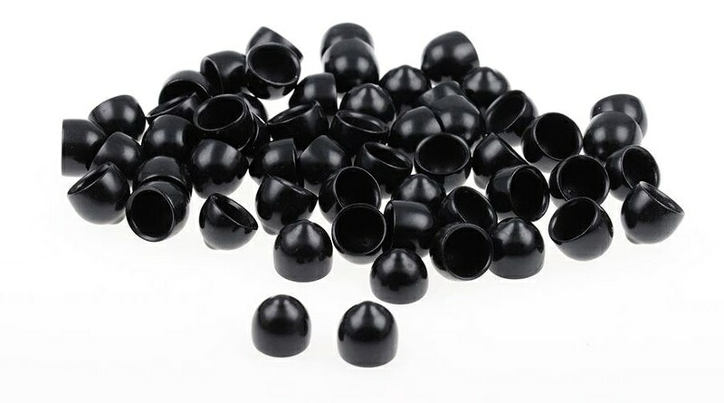 CULT-WERK / カルトワーク INDIAN - SCREW COVERS (10 PCS.- BLACK) | IN-UNI002