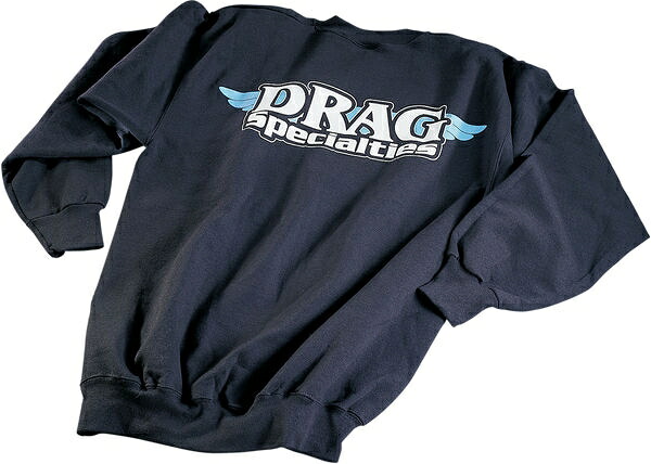 Drag / ドラッグスペシャリティーズ スエットシャツ DRAG ブラック XL | 111828|ワンダーテック