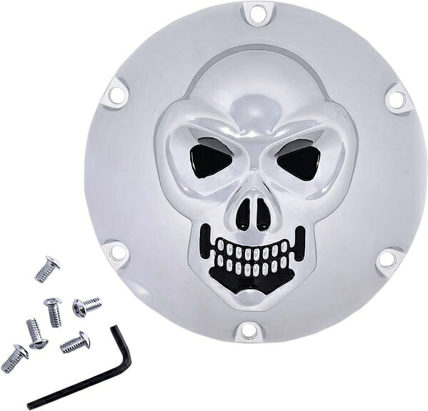 Drag / ドラッグスペシャリティーズ CVR DRBY SKL クローム 04-22XL | 33-0067SKD|ワンダーテック