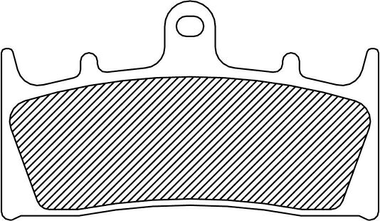 Drag / ドラッグスペシャリティーズ BRAKE PAD-DRAG SINTERD | FAD424HH