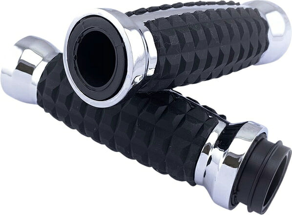 Drag / ドラッグスペシャリティーズ グリップ クローム GRENADE グリップ TBW | H17-05C6CT