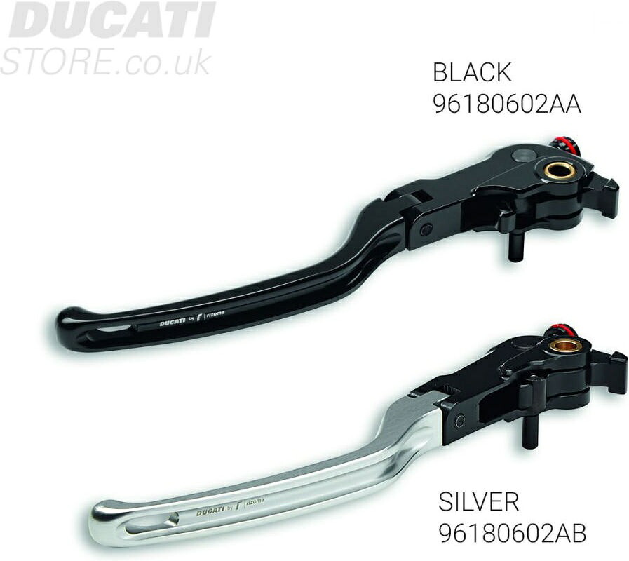 Ducati / ドゥカティ純正商品 Rizoma クラッチレバー ブラック | 96180602AA｜ワンダーテック