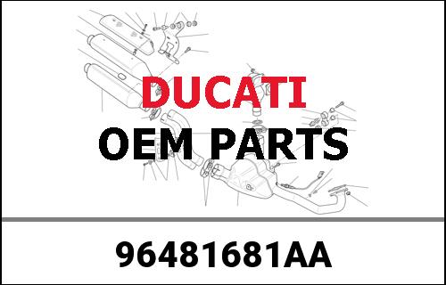 Ducati / ドゥカティ純正商品 カーボン + チタン エキゾーストカバー | 96481681AA