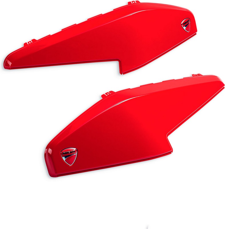 Ducati / ドゥカティ純正アクセサリー Rigidサイドパニアカバーセット GPホワイト | 96781521AA 26,260円