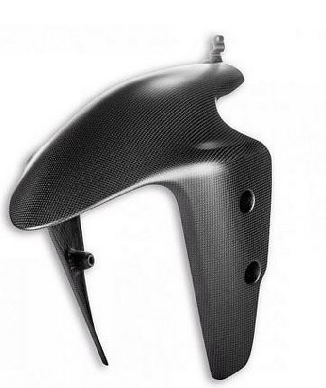 Ducati / ドゥカティ純正商品 Supersport カーボンファイバー フロントマッドガード | 96980921A