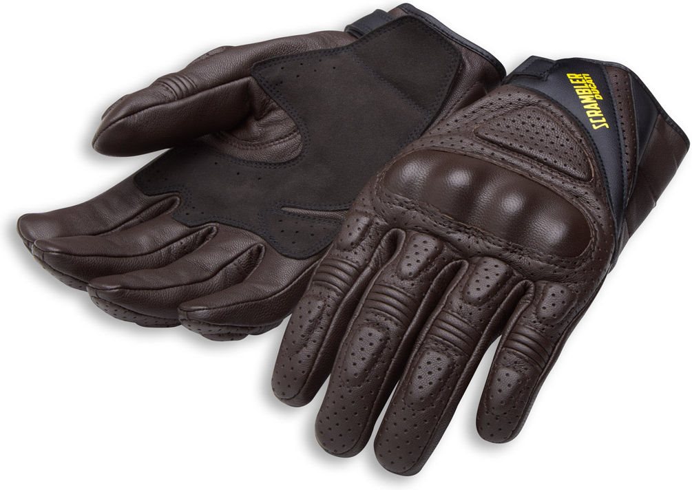 Ducati / ドゥカティ純正商品 Daytona C1 - レザーグローブ ブラウン | 981042194｜ワンダーテック
