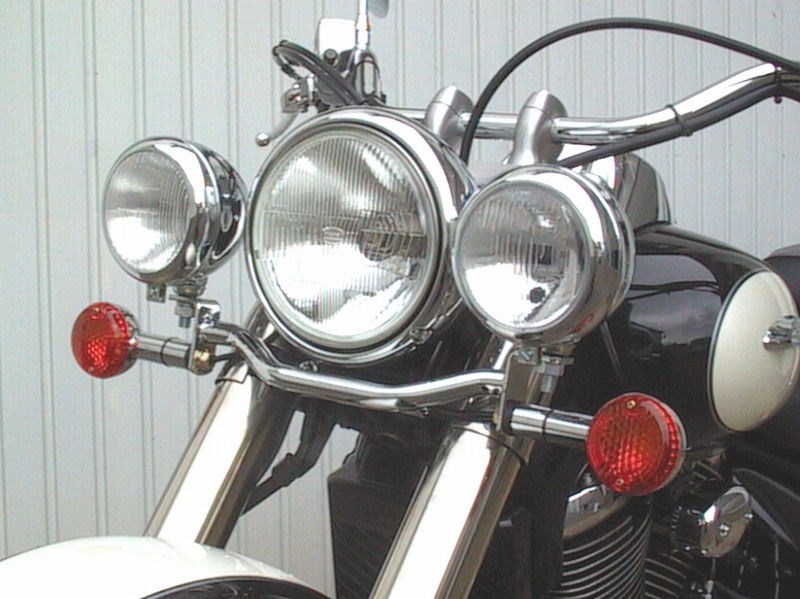 FEHLING / フェーリング ライトバー 後付ヘッドライト用 Suzuki VL 800 Intruder LC Volusia | 7483