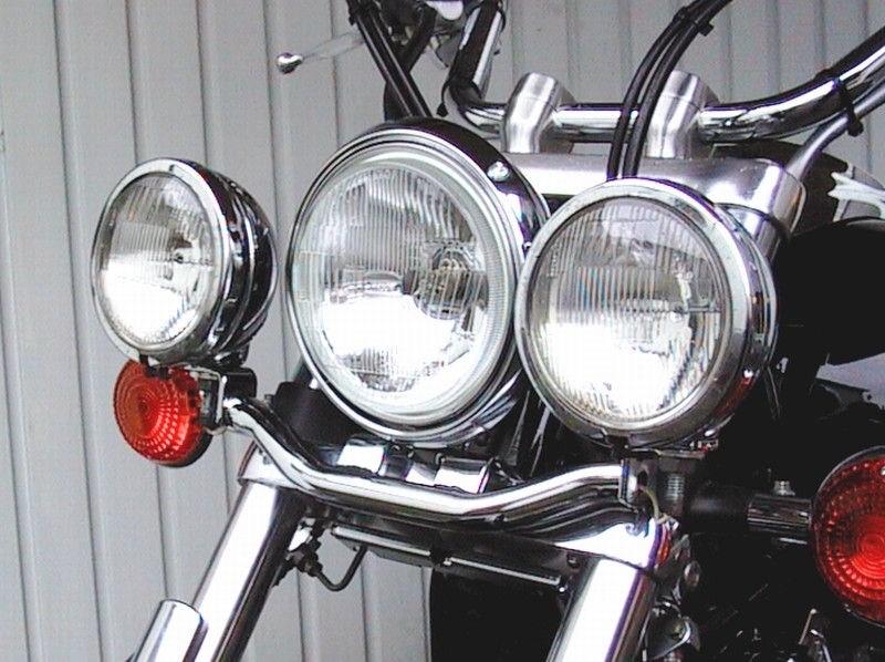 FEHLING / フェーリング ライトバー 後付ヘッドライト用 Yamaha XVS 1100 Drag Star | 7557