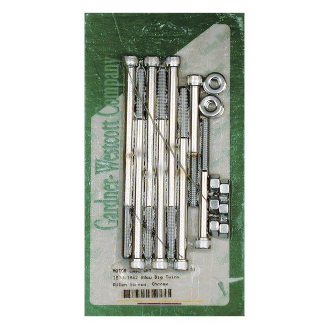 GARDNER-WESTCOTT CRANKCASE BOLT KIT- ALLEN | 503205 18,576円