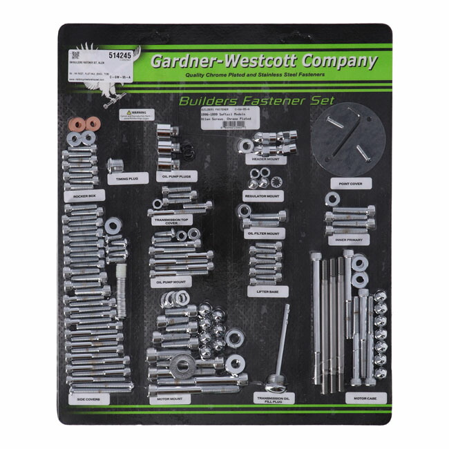 【楽天市場】GARDNERWESTCOTT Builders fastener set allen 514245:ワンダーテック