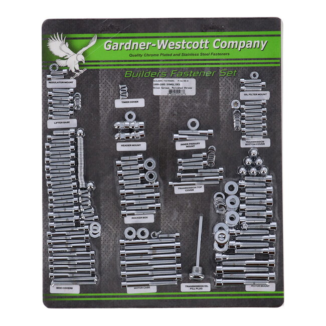 GARDNER-WESTCOTT Builders fastener set- polish. allen | 514273
