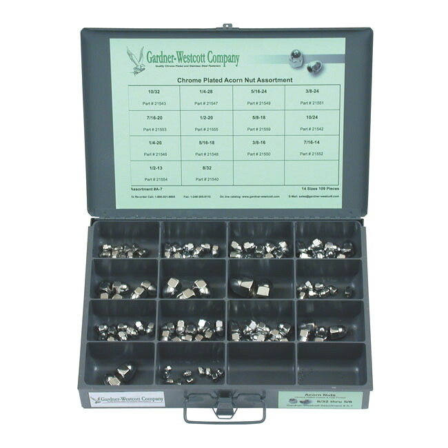 GARDNER-WESTCOTT Acorn nut assortment tray | 975830