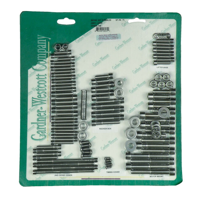 GARDNER-WESTCOTT Motor screw set- polished ss allen | 975883